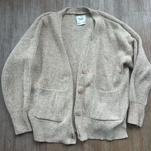 Abercrombie Knit Oversized Cardigan
